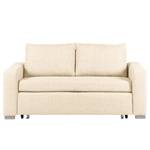 Divano letto LATINA Basic Tessuto - Tessuto Doran: color crema - Larghezza: 153 cm