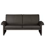 Sofa Capri (2,5-Sitzer) Echtleder Dunkelbraun - Echtleder Mabel: Dunkelbraun