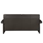 Sofa Capri (2,5-Sitzer) Echtleder Dunkelbraun - Echtleder Mabel: Dunkelbraun