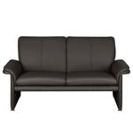 Sofa Capri (2-Sitzer) Echtleder Dunkelbraun - Echtleder Mabel: Dunkelbraun