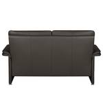 Sofa Capri (2-Sitzer) Echtleder Dunkelbraun - Echtleder Mabel: Dunkelbraun