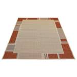 Tapijt Saint Louis beige/terracotta - 160x230cm - Terracotta - 160 x 230 cm