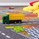Kinderteppich Straße Kunstfaser - Mehrfarbig - 165 x 100 cm