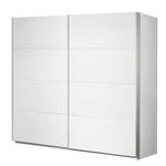 Armoire à portes coulissantes Quadra II Blanc alpin - 226 x 210 cm