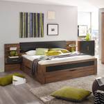Set camera da letto Bernau Grigio-metallico - 180 x 200cm