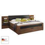 Bedframe Bernau Metallic grijs - 180 x 200cm