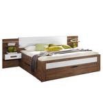 Bedframe Bernau Stirling eikenhouten look/Alpinewit - 180 x 200cm