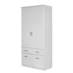 Armoire à portes battantes Bremen Blanc alpin - 91 cm - 2 portes