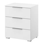 Table de chevet SKØP x3 Blanc alpin - Largeur : 50 cm - Aluminium