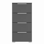 Buffet SKØP x4 Graphite - Largeur : 40 cm - Aluminium