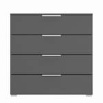 Buffet SKØP x4 Graphite - Largeur : 80 cm - Aluminium