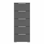 Buffet SKØP x5 Graphite - Largeur : 40 cm - Aluminium