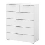 Buffet SKØP x4+2 Blanc alpin - Aluminium