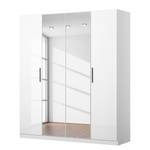 Armoire KiYDOO I Blanc brillant / Blanc alpin - 181 x 210 cm