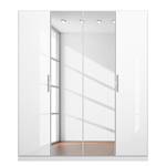 Armoire KiYDOO I Blanc brillant / Blanc alpin - 181 x 210 cm