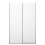 Armoire à portes coulissantes KiYDOO I Blanc / Imitation chêne de Riviera - 136 x 197 cm