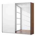 Armoire à portes coulissantes KiYDOO II Blanc / Imitation chêne de Stirling - 226 x 210 cm