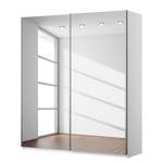 Armoire à portes coulissantes KiYDOO III Blanc alpin - 181 x 197 cm - Aluminium