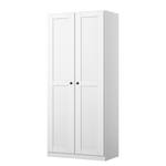 Armoire à portes battantes KiYDOO Blanc alpin - 91 x 197 cm