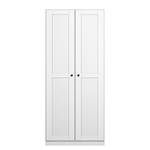 Armoire à portes battantes KiYDOO Blanc alpin - 91 x 197 cm