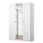 Armadio battente KiYDOO Landhaus II Bianco alpino - 136 x 197 cm