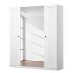 Armadio battente KiYDOO Landhaus II Bianco alpino - 181 x 197 cm