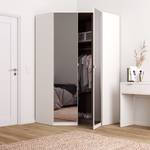 Armoire d’angle KiYDOO II Blanc alpin - Hauteur : 210 cm