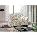 Canapé convertible Bernadett Tissu beige - Motif floral - 150 x 210 cm - Largeur : 188 cm