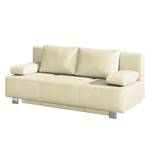 Divano letto in vera pelle Dayly Vera pelle - Beige