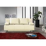 Schlafsofa Dayly Echtleder Beige