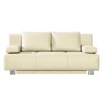 Schlafsofa Dayly Echtleder Beige