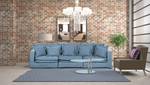 Bigsofa Coral Beach Webstoff Blau