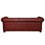 Sofa Kamaru (3-Sitzer) Kunstleder Bordeaux