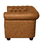 Sofa Kamaru (2-Sitzer) Kunstleder Cognac