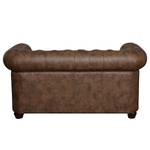 Sofa Kamaru (2-Sitzer) Kunstleder Schokolade/ Braun