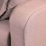 Ecksofa Greeneville Strukturstoff Mauve - Longchair davorstehend links