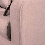 Ecksofa Greeneville Strukturstoff Mauve - Longchair davorstehend links