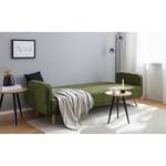 Canapé convertible Daru I Velours vert - Velours Niks: Avocat