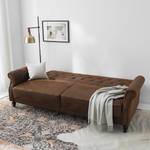 Schlafsofa Brampton Microfaser - Braun