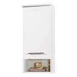 Armoire suspendue Welnezz Avec niche - Blanc perle