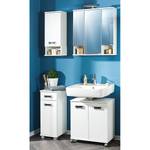 Set da bagno Granby (4 pezzi) Con maniglie di design bianche