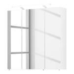 Armoire avec miroir Dusty I Blanc - Largeur : 70 cm