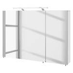 Armoire avec miroir Dusty I Blanc  - Largeur : 100 cm