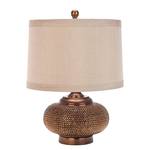 Lampes de table Alexis (lot de 2) Cuivré / Beige