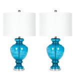 Lampes de table Arielle (lot de 2) Turquoise