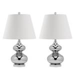 Lampes de table Eva (lot de 2) Argenté