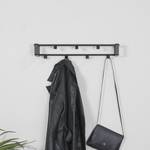 Porte-manteaux mural Welbeck I Noir - Noir