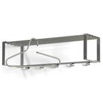 Wandgarderobe Welbeck II Nickel - Silber