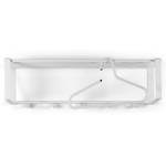 Porte-manteaux mural Welbeck II Blanc