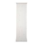 Armoire à vêtements Karlotta (2 portes) Pin / Blanc lavé - Blanc délavé